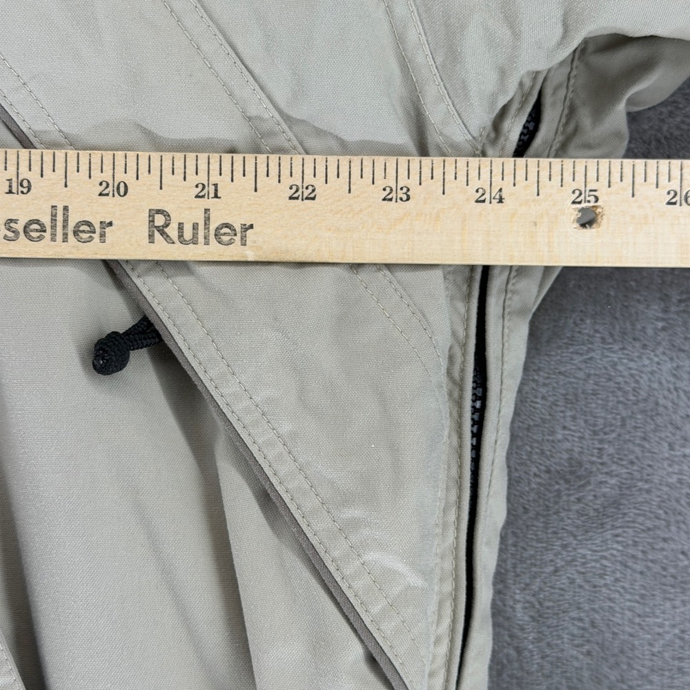 Burton Anorak Mens M Outland Tan Pullover Snowboard Jacket Sport EUC - Picture 5 of 10